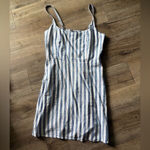 Striped Sleeveless Dress
